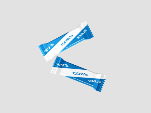 Соль в стиках, не брендированный.