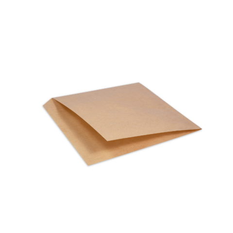 Бумажный крафт уголок плоский 175*175 мм 40 г/м2 бурый 2500/1