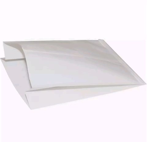 Пакет ламинированный с плоским спаянным дном 200*85*285 мм белый
