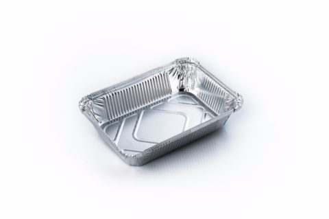 Форма алюминиевая 711, G-край, 730мл, 190х123х40 мм с крышкой