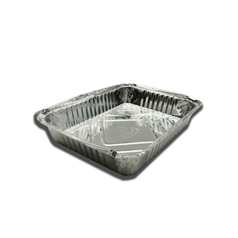 Форма алюминиевая CL1000, G-край, 1125мл, 230х180х42 мм с крышкой