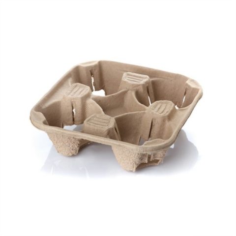 Держатель для стаканов Cup Holder (кап-холдер) НАТУР для стаканов более 140 мл на 4 шт