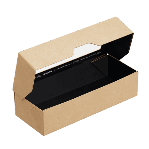 Контейнер бумажный OneBox 500/b Черный 170*70*40 мм